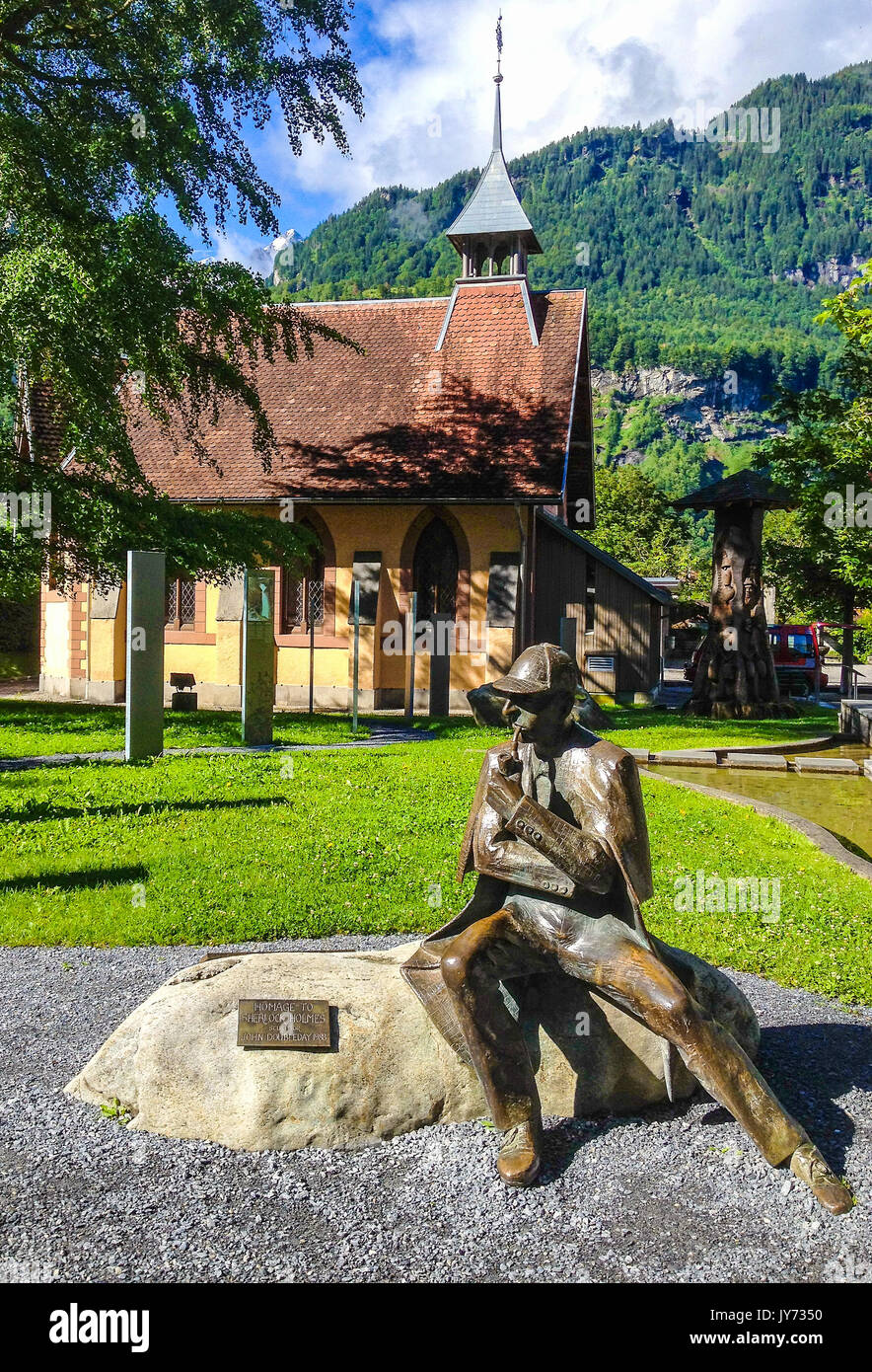 House meiringen hi-res stock photography and images - Alamy