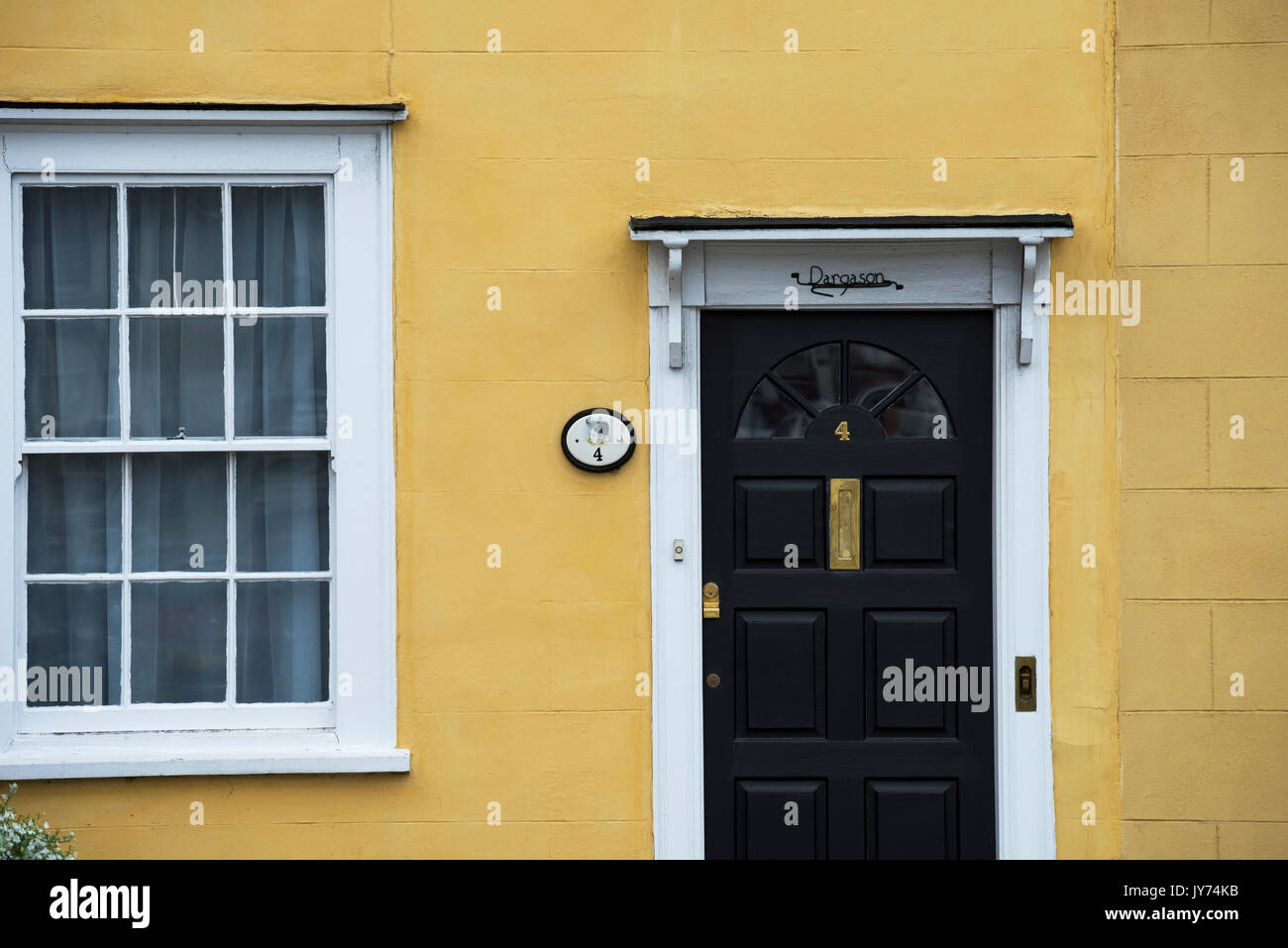 Thaxted north west Essex England possibly the most colourful town in