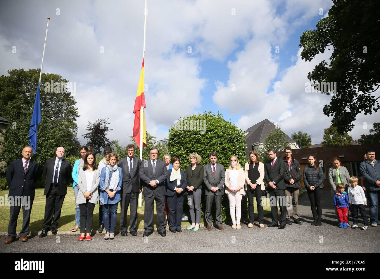 people-observe-a-minutes-silence-outside-the-spanish-embassy-in-dublin