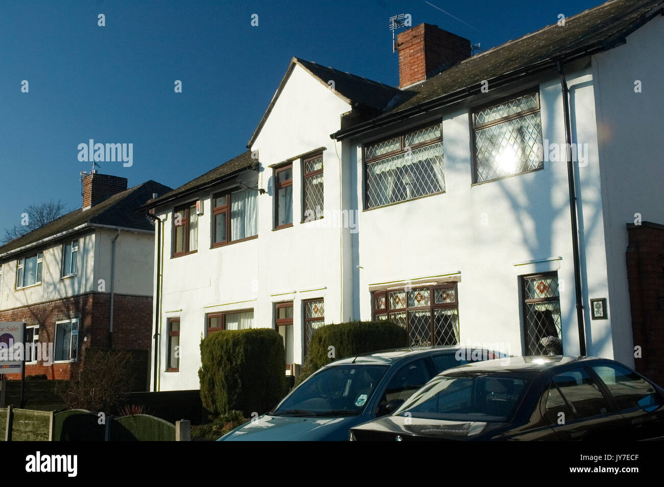 Housing in Boothstown Stock Photo Alamy