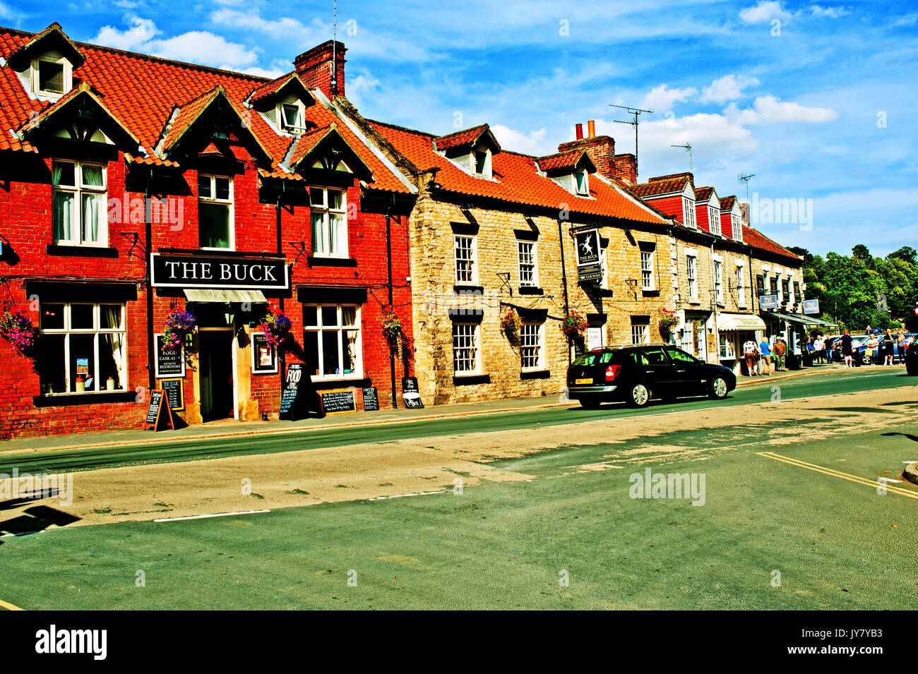 Thornton Le Dale North Yorkshire Stock Photo Alamy