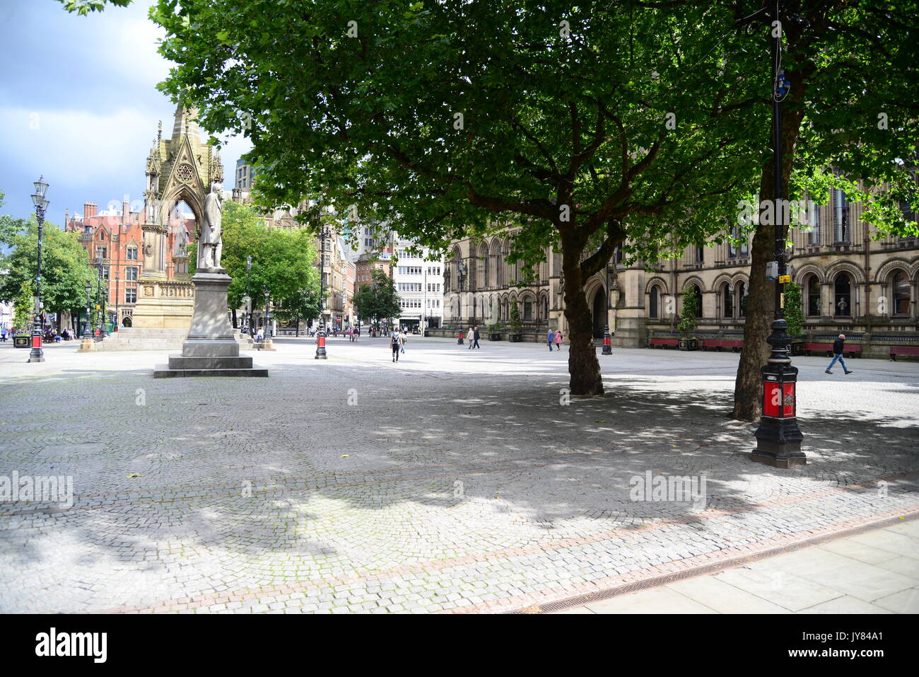 Albert Square, Manchester Stock Photo