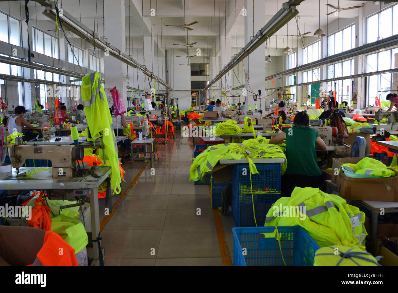 Chinese Workshop Stock Photo