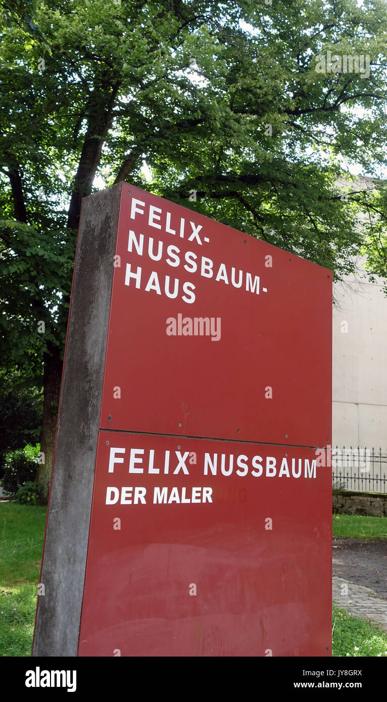 Felix Nussbaum Haus, Osnabrück, Lower Saxony, Germany Stock Photo
