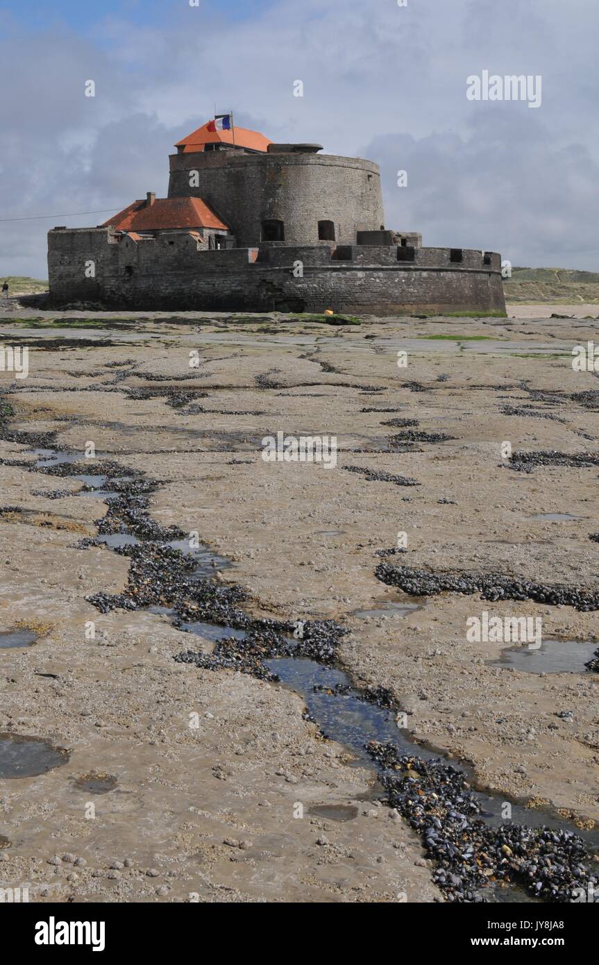 The Fort Mahon, Ambleteuse Stock Photo Alamy