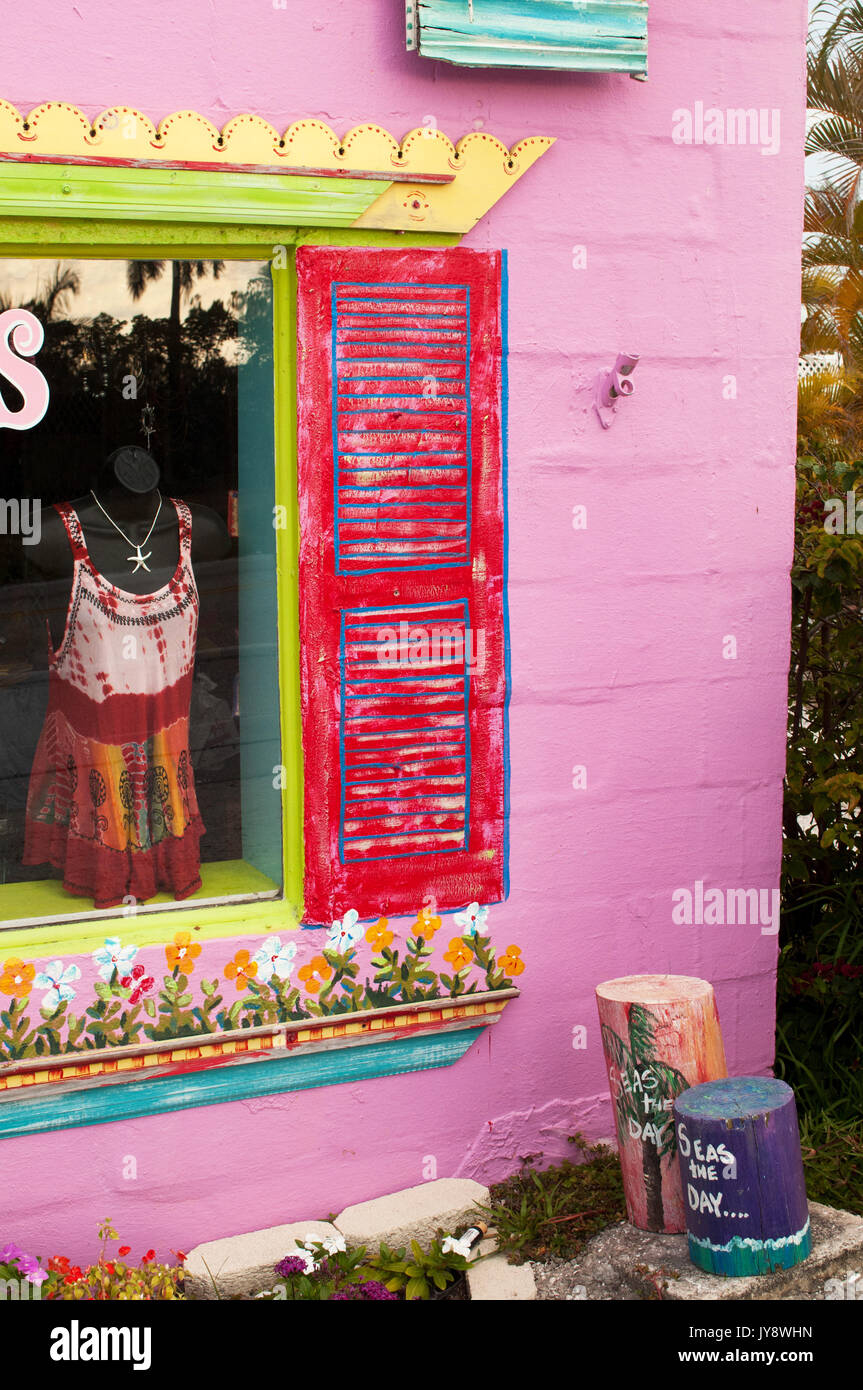 Shops and galleries in Matlacha, Florida, United States Stock Photo Alamy