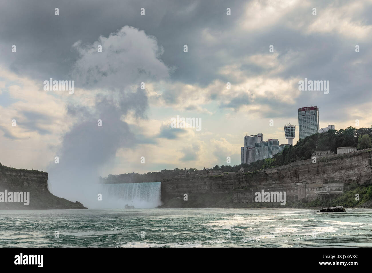 Niagara Falls, Ontario, New York, Canada, United States Stock Photo