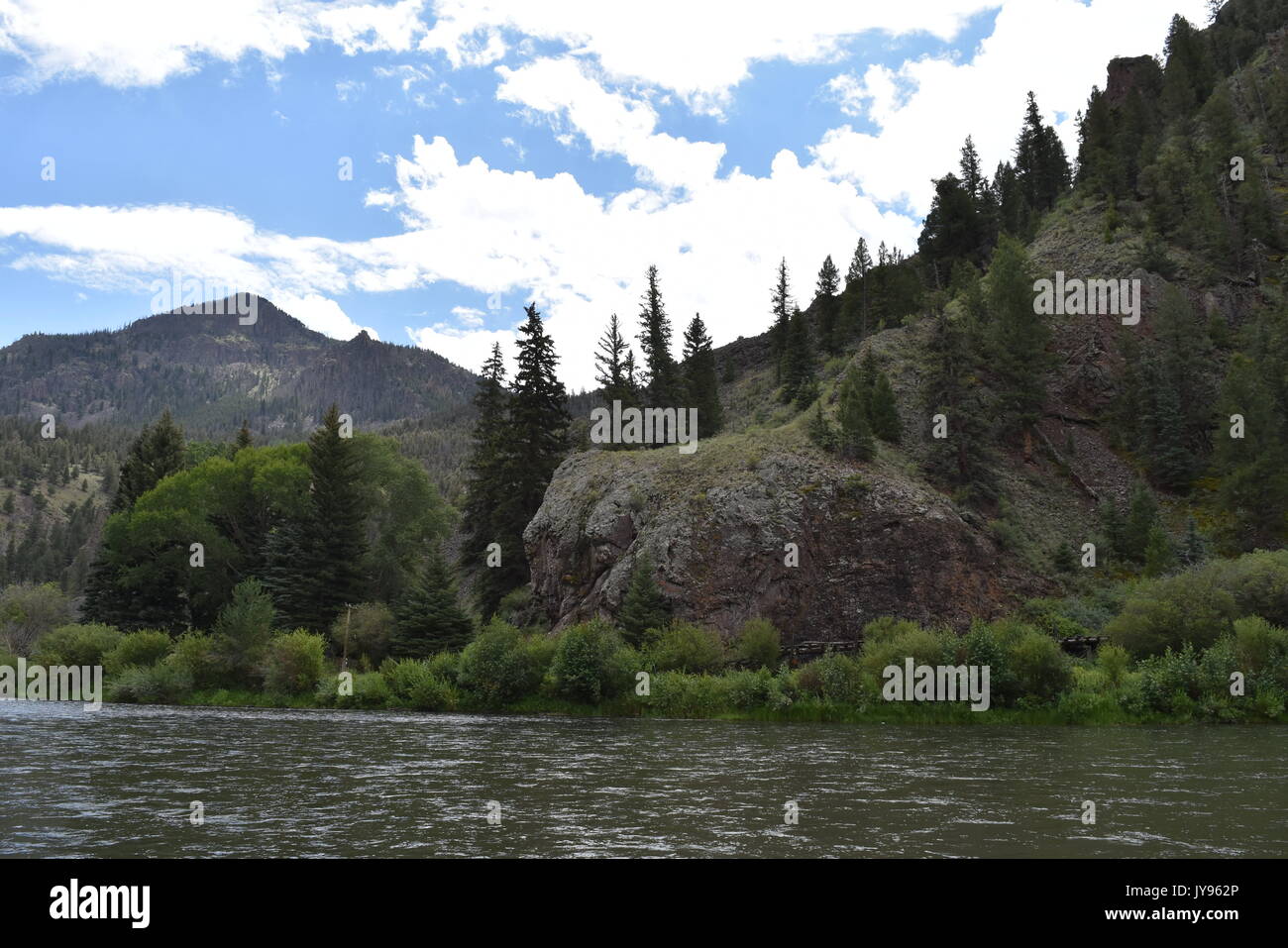 The Rio Grande, Creede, Colorado Stock Photo Alamy