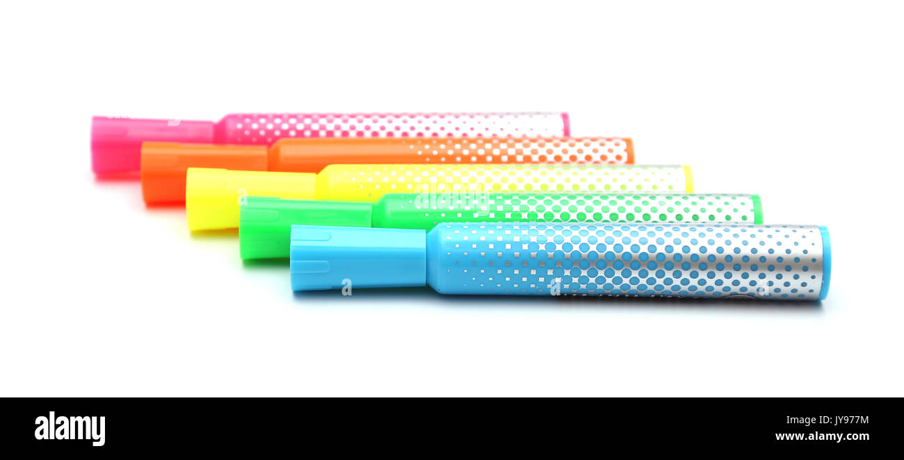 Highlighters Stock Photo