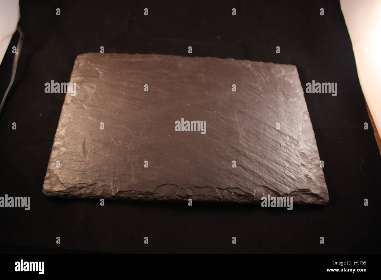 Slate chopping board Stock Photo Alamy