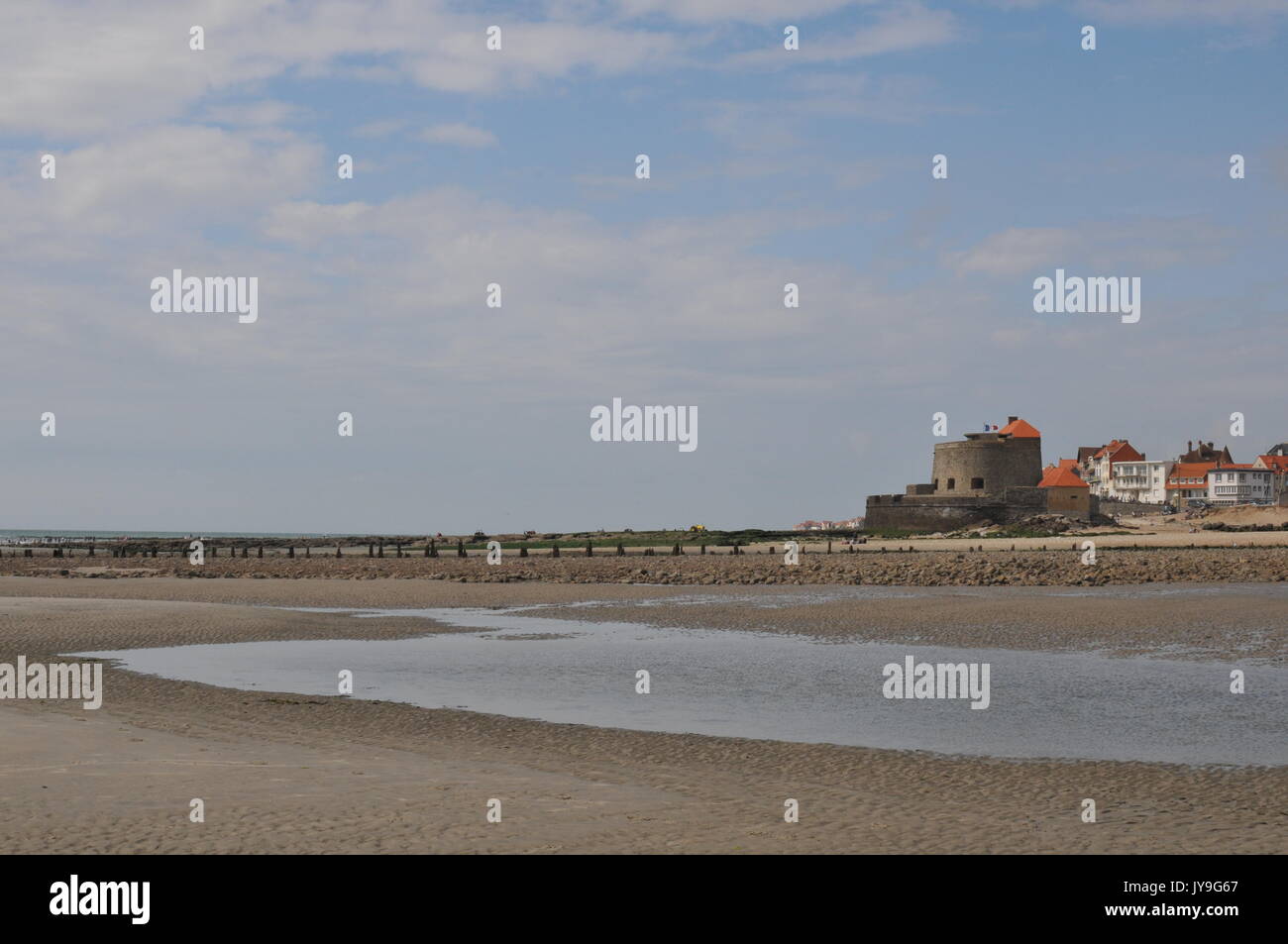 The Fort Mahon, Ambleteuse Stock Photo Alamy