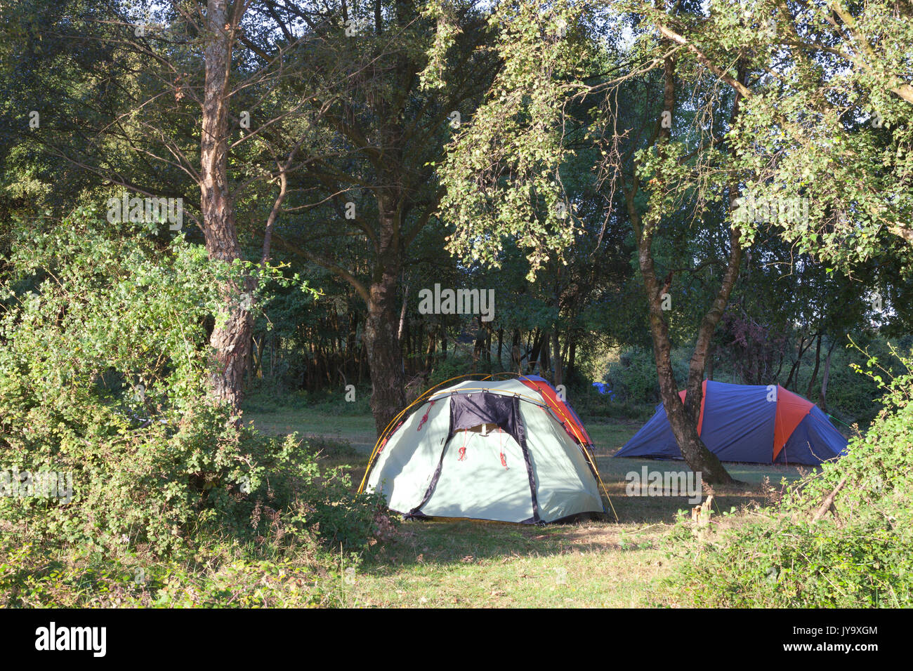 Family camping hi-res stock photography and images - Alamy