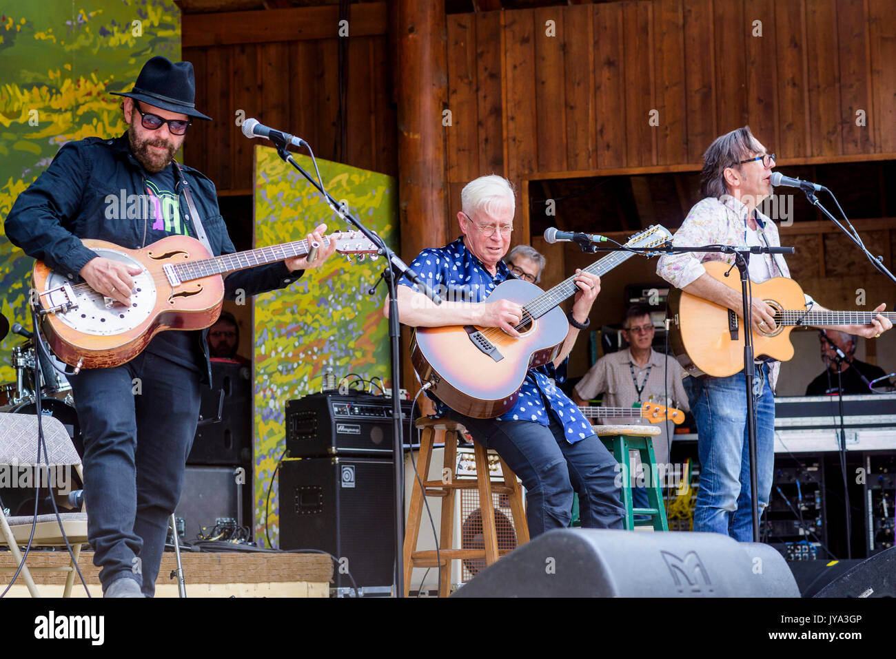 Canmore Folk Music Festival, Canmore, Alberta, Canada Stock Photo Alamy