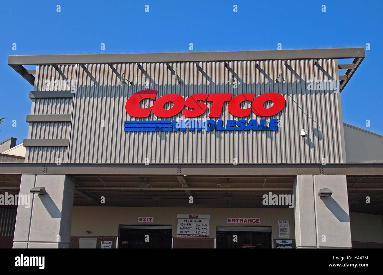 Costco wholesale store, Hayward, California Stock Photo