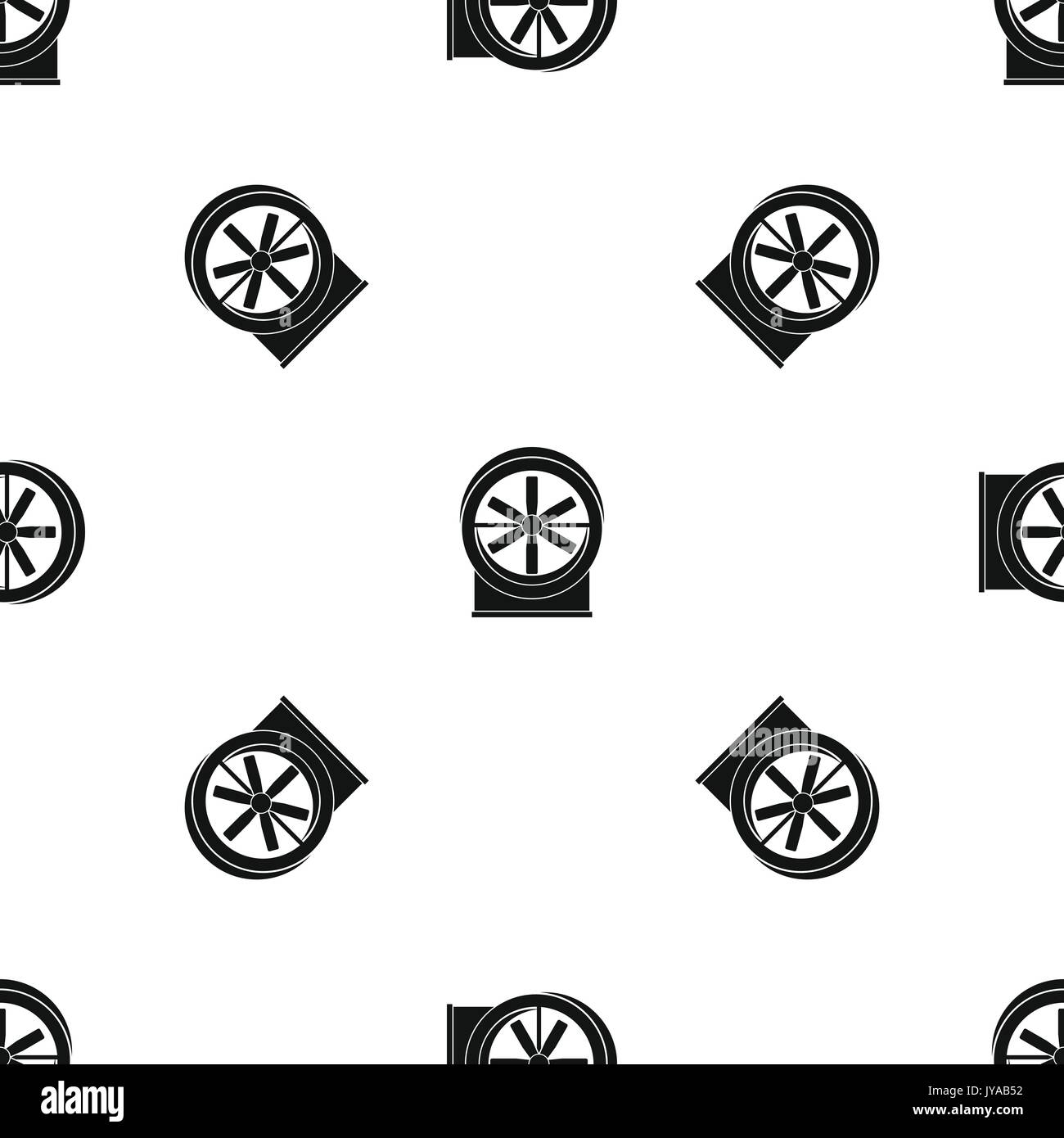Fan pattern seamless black Stock Vector Image & Art - Alamy