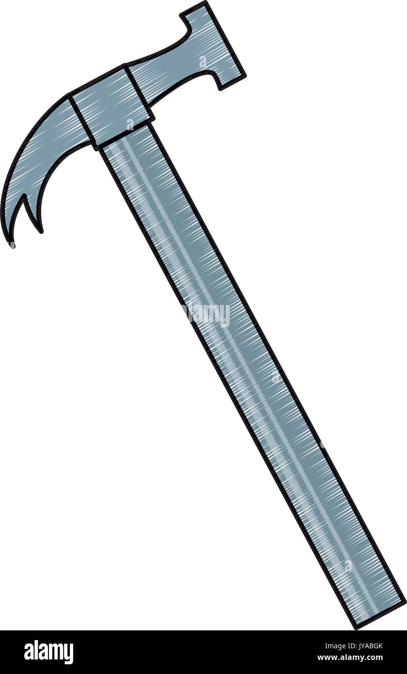 Hammer construction tool Stock Vector Image & Art - Alamy
