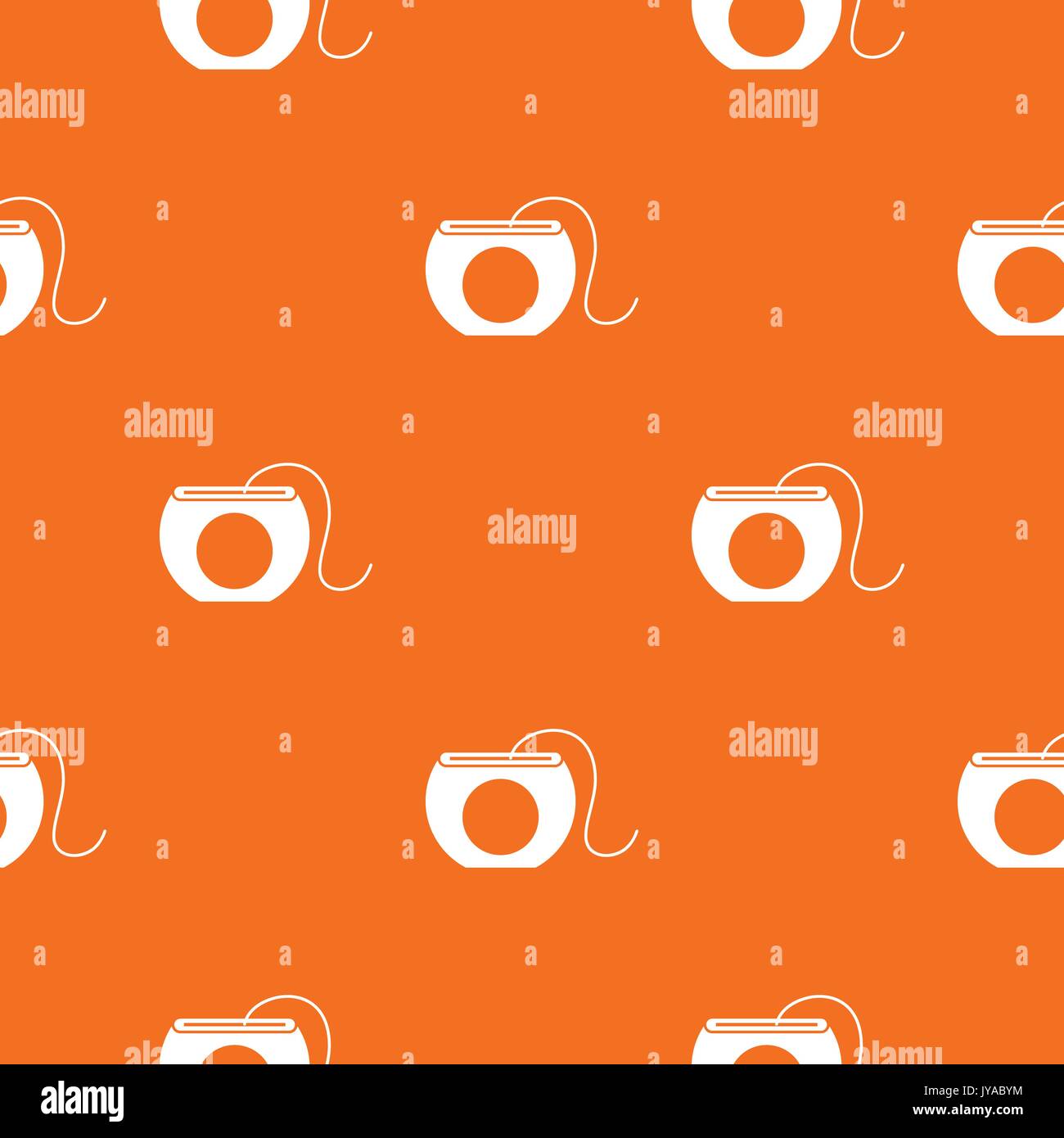 Dental floss pattern seamless Stock Vector