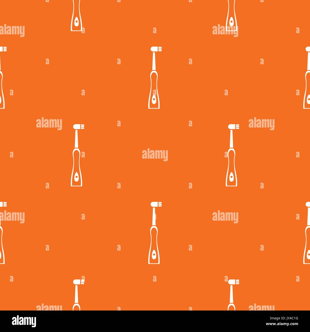 Electric toothbrush pattern seamless Stock Vector