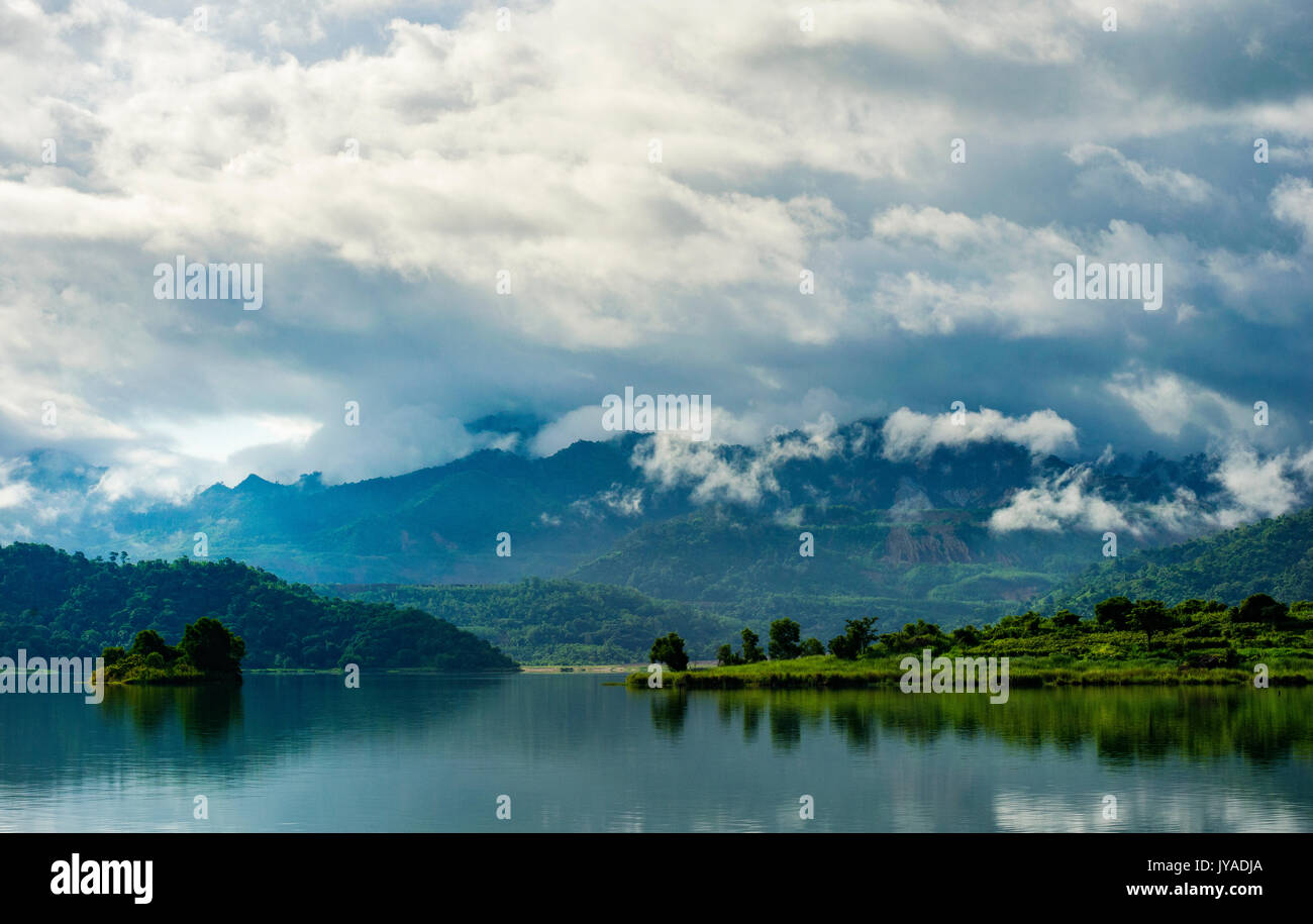 Mapanuepe Lake - Zambales - Philippines Stock Photo