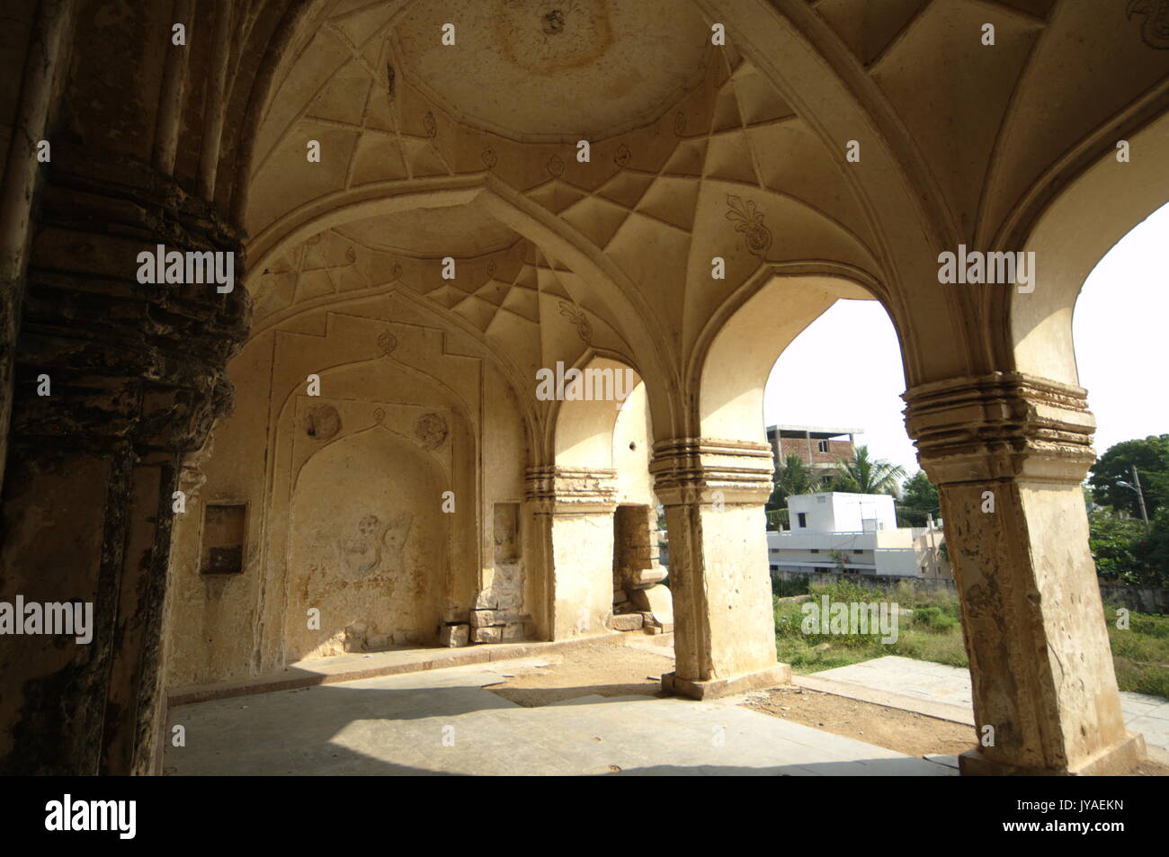 Golconda Fort Hyderabad India Stock Photo