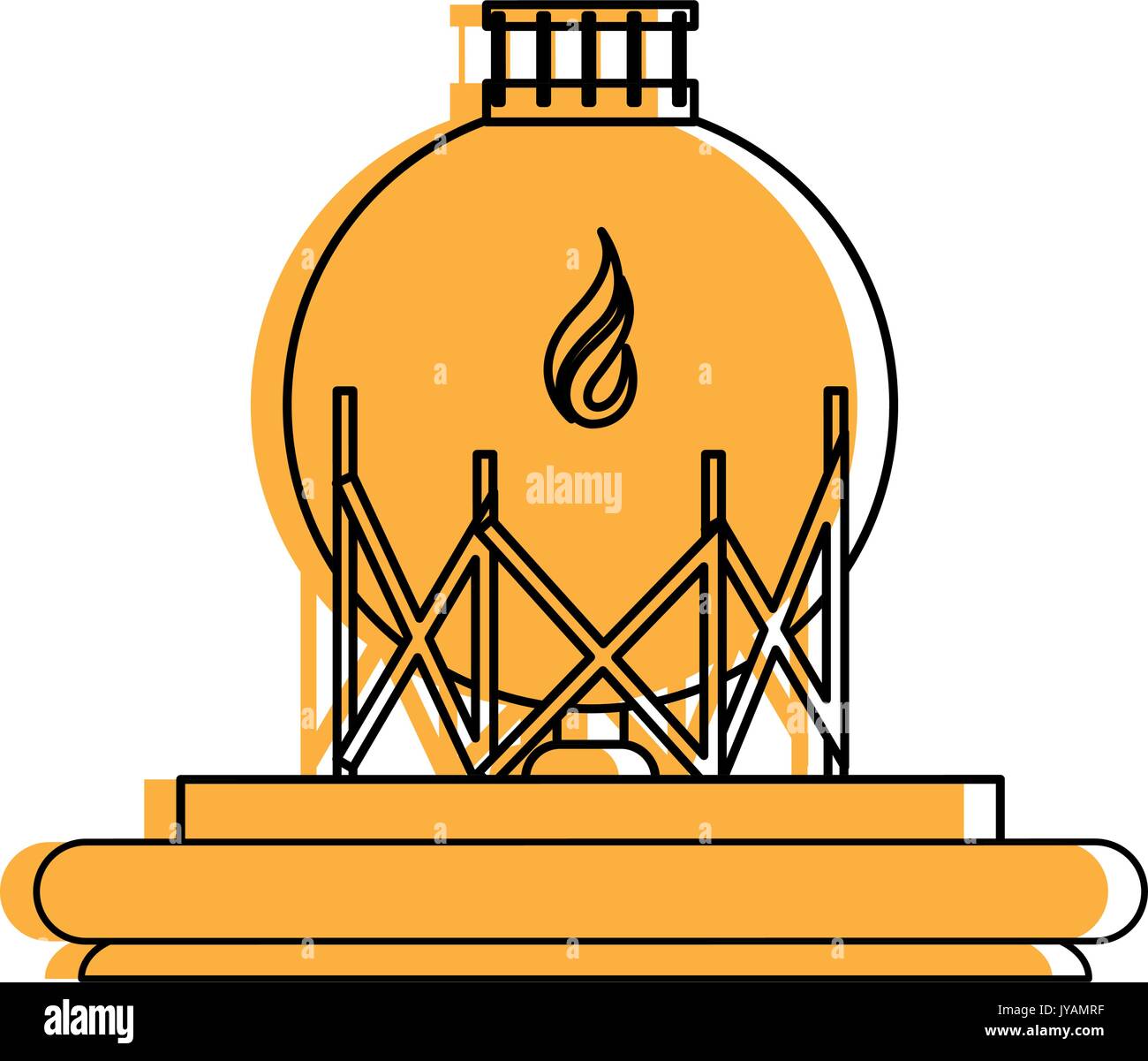 plant natural gas industry icon image Stock Vector Image & Art Alamy