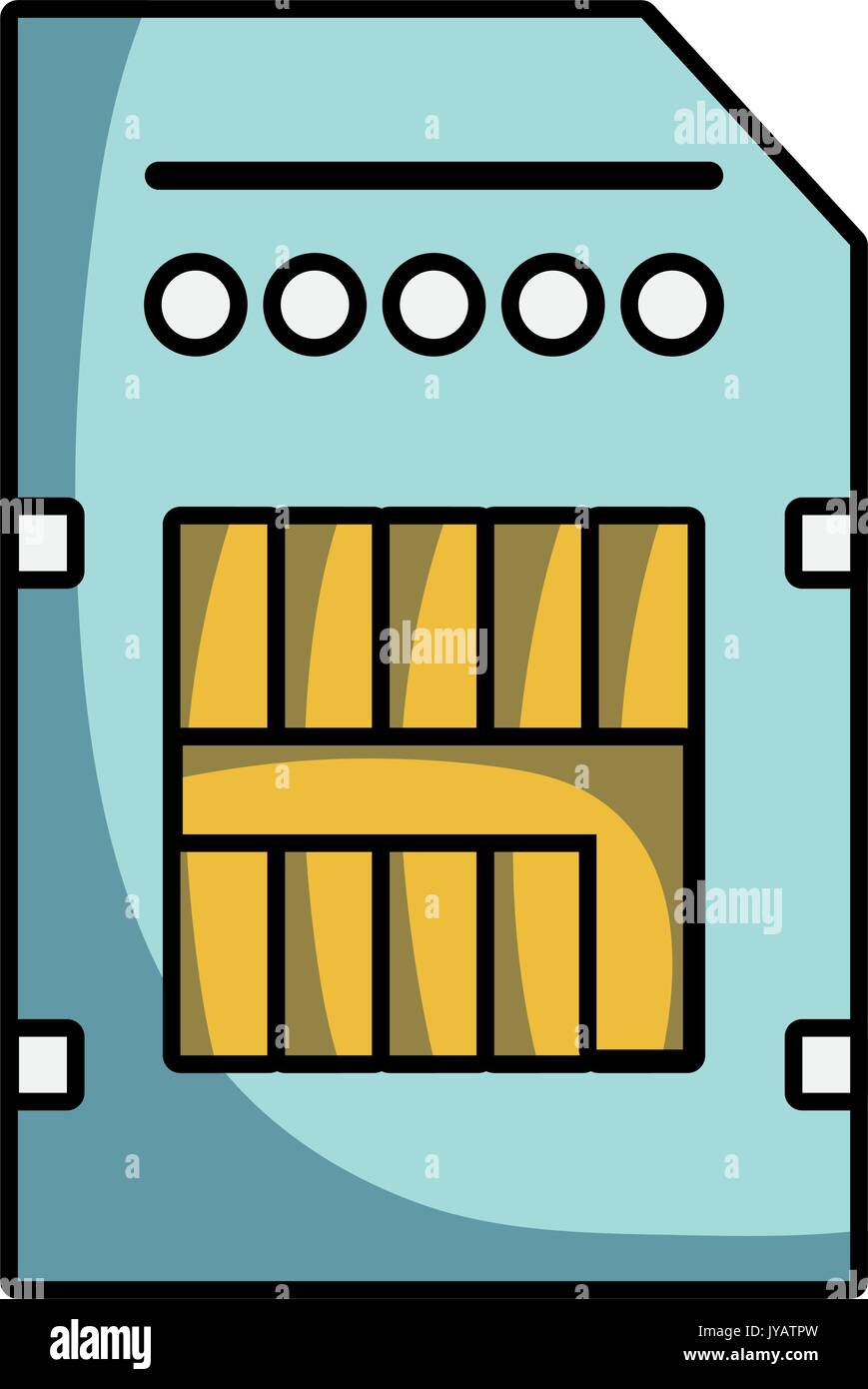 technology micro sd data memory Stock Vector Image & Art Alamy
