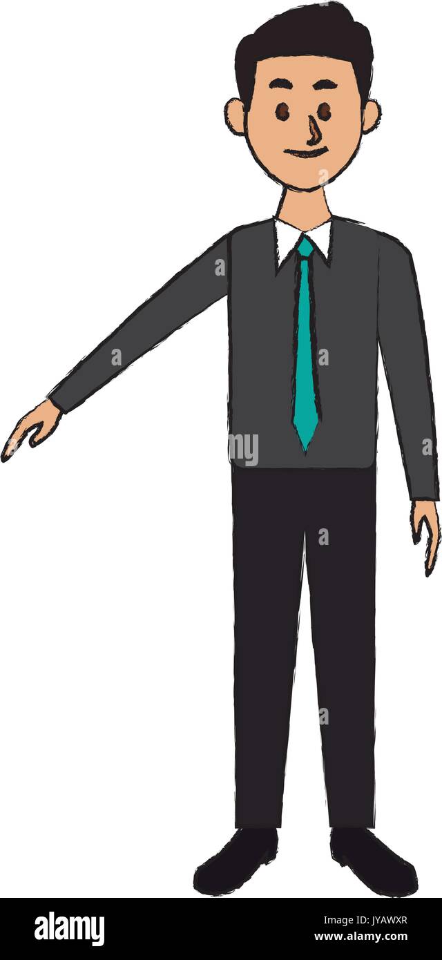 smiling man in casual clothes standing character Stock Vector Image ...