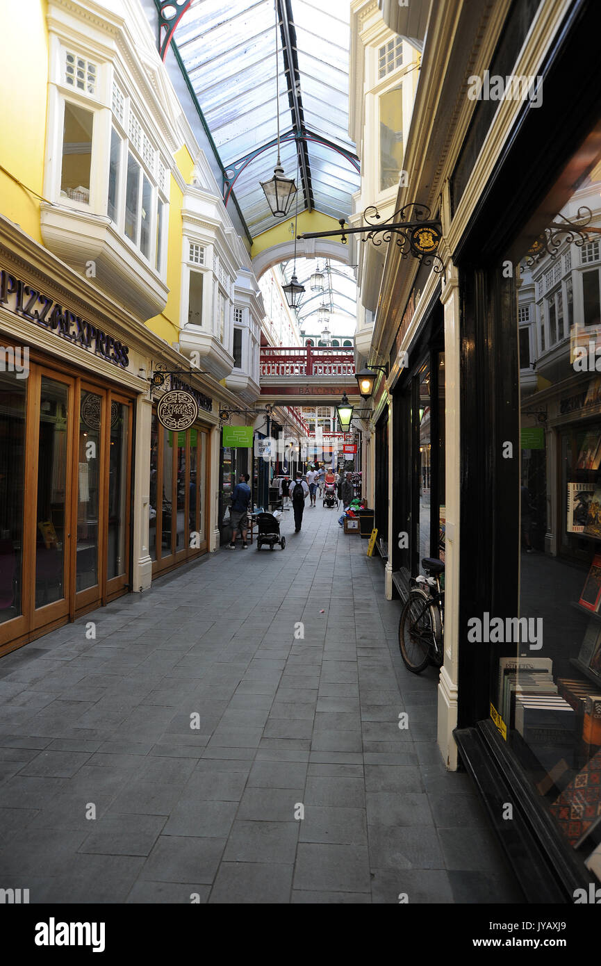 Castle Arcade, Cardiff Stock Photo Alamy
