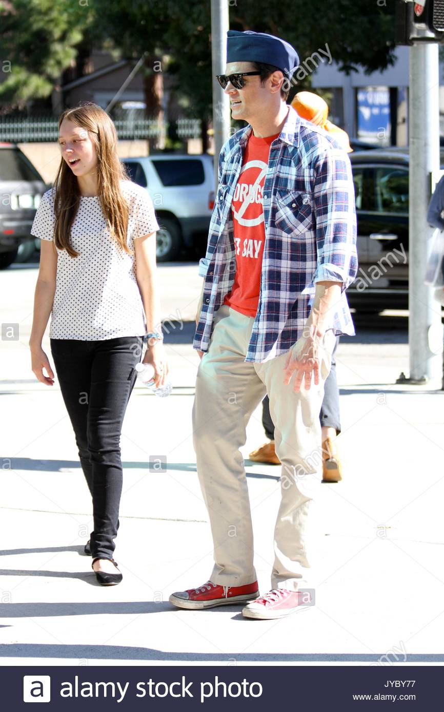 Johnny Knoxville And Madison Clapp Stock Photos & Johnny Knoxville And