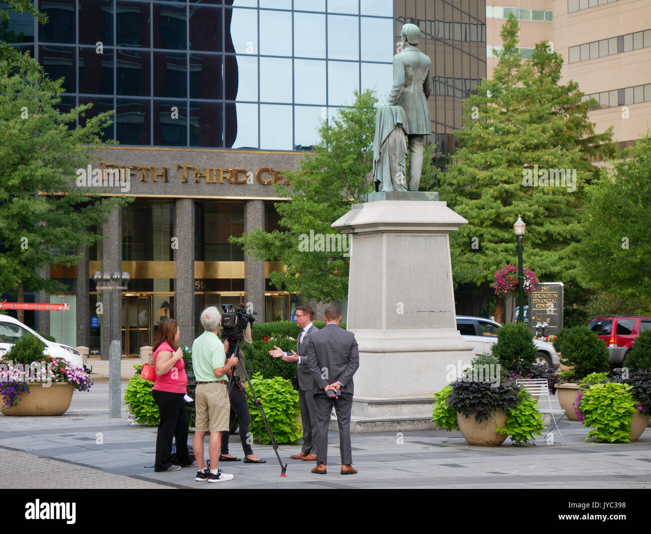 Lexington, Kentucky Mayor Jim Gray makes his case for removing statue ...