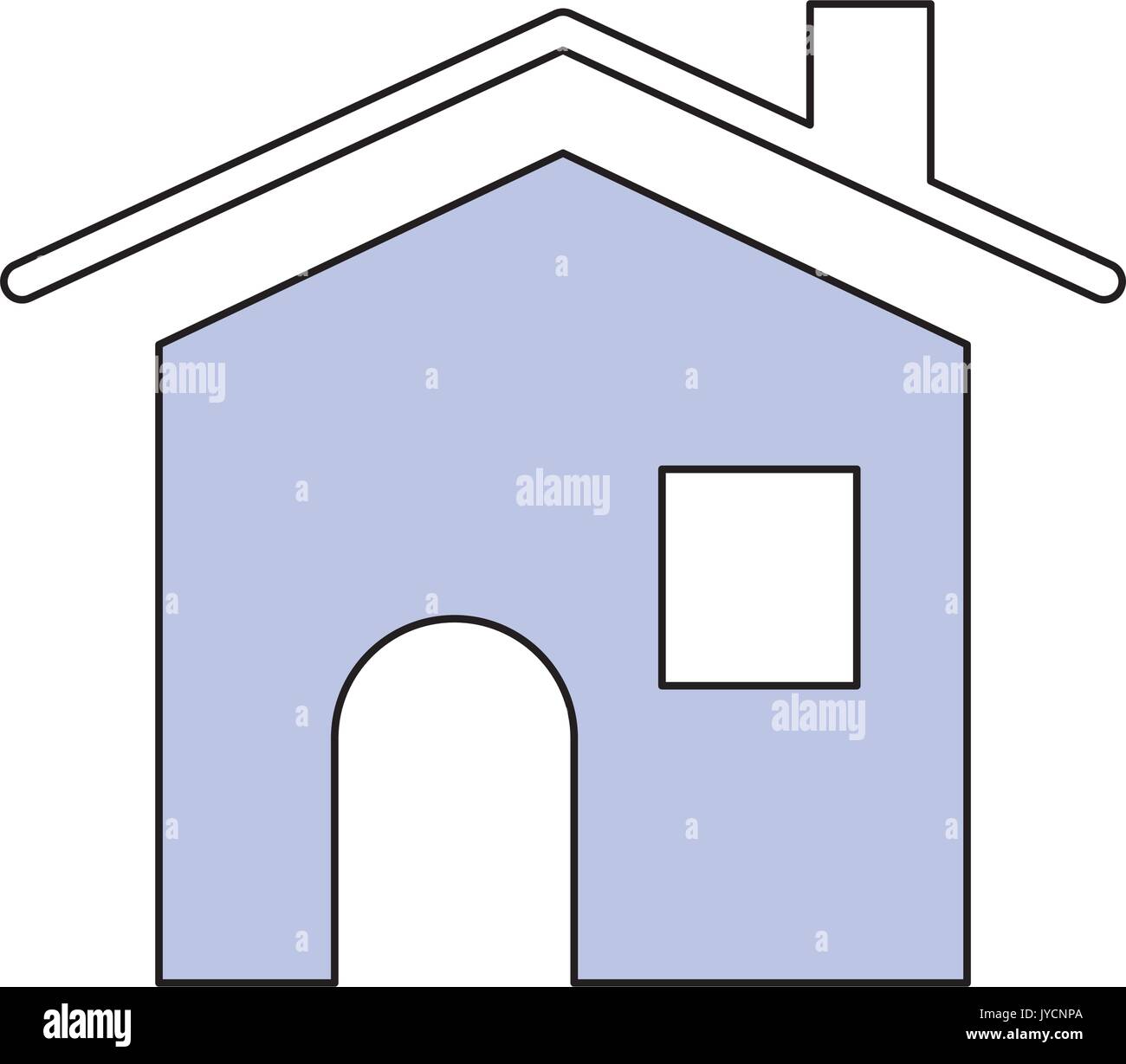 House real estate vector illustration Stock Vector Image & Art - Alamy