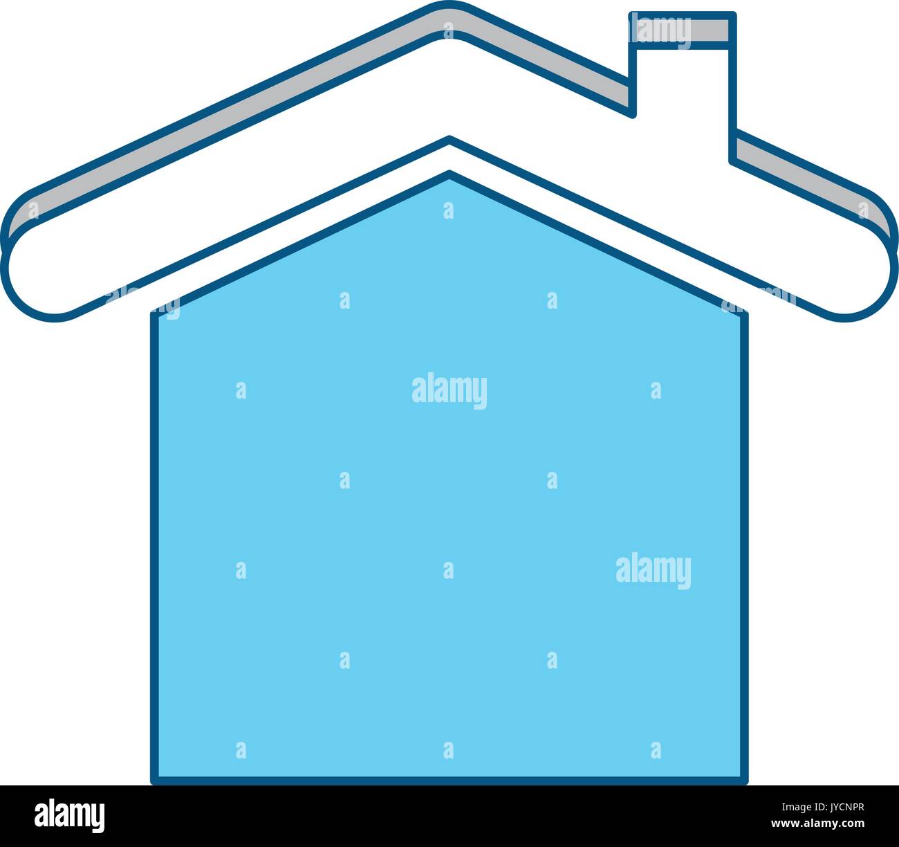 House real estate vector illustration Stock Vector Image & Art - Alamy