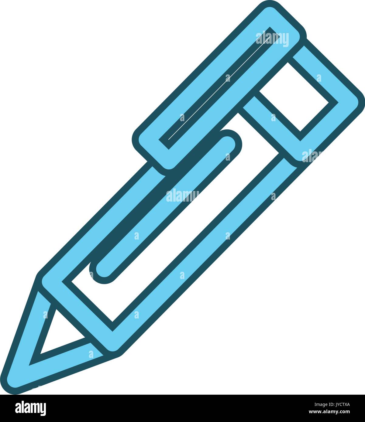 Pen office isolated Stock Vector Image & Art - Alamy