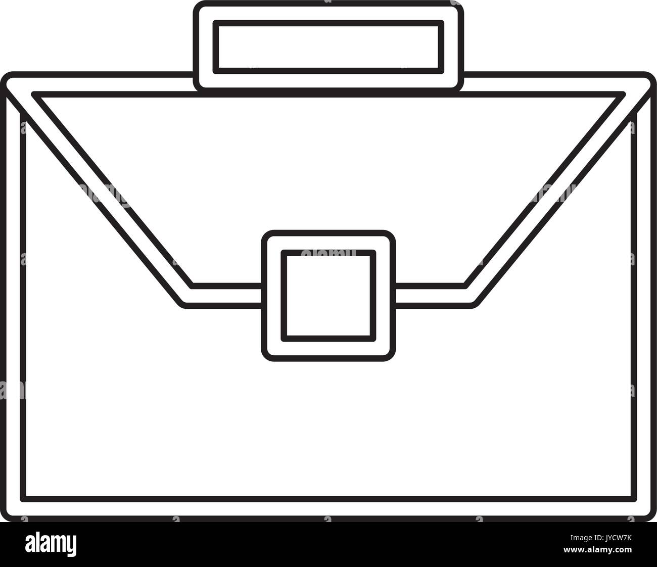 Business briefcase symbol Stock Vector Image & Art Alamy