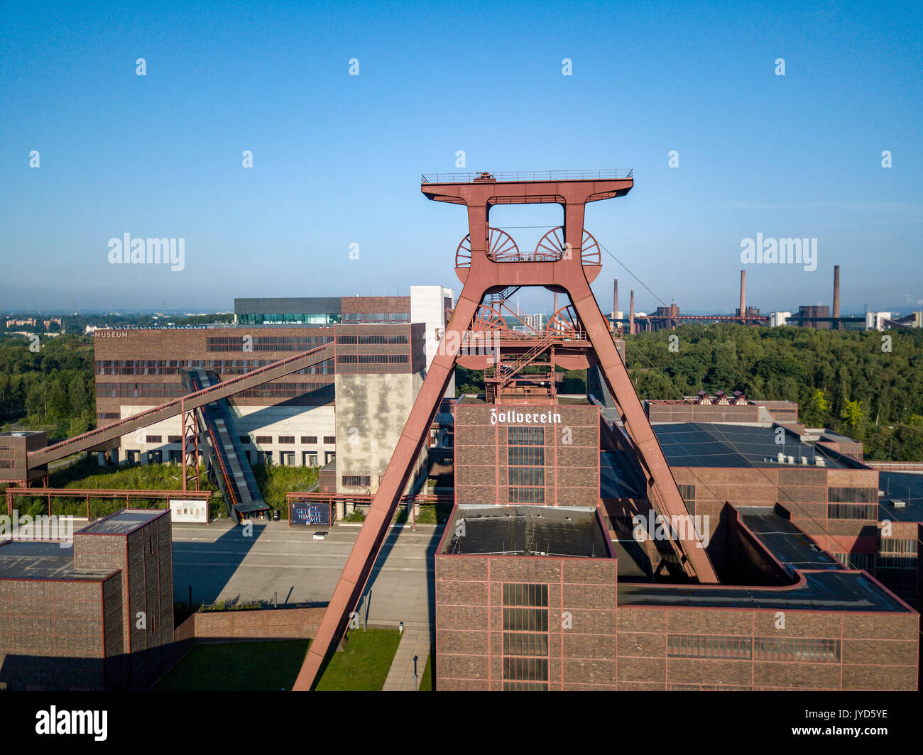 Zollverein colliery, UNESCO world heritage site, in Essen