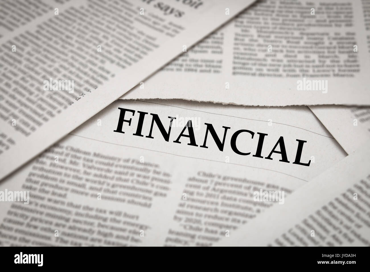 Financial Headline On Newspaper Background Stock Photo Alamy Financial Headline On Newspaper Background Stock Photo Alamy