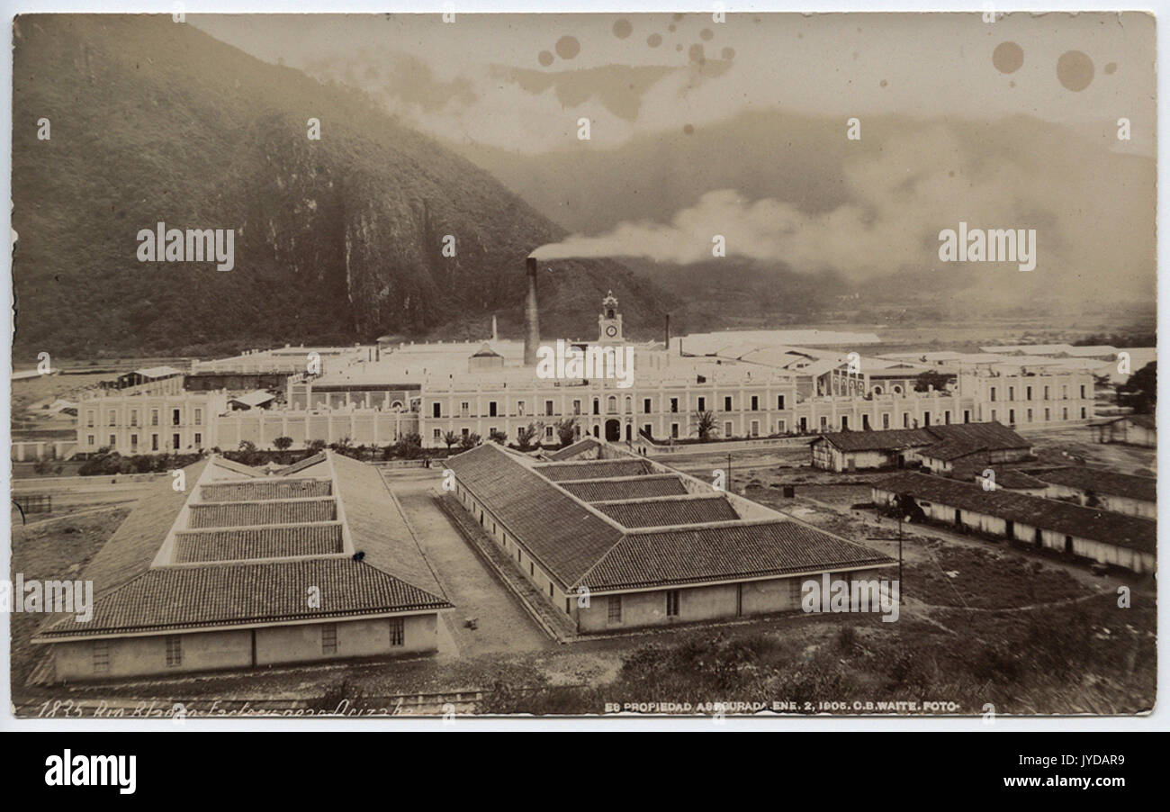 Rio Blanco factory near Orizaba Stock Photo - Alamy