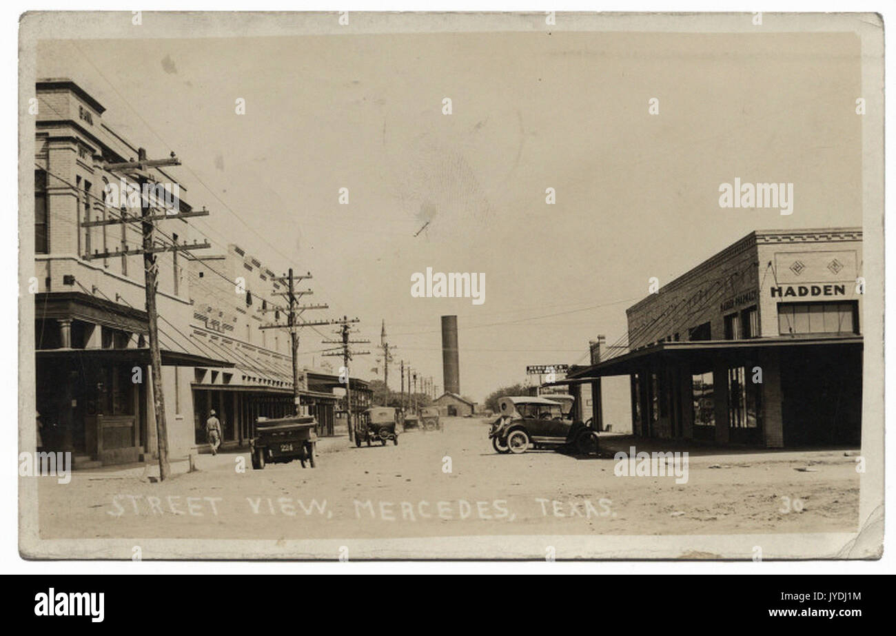 Street View, Mercedes, Texas Stock Photo Alamy