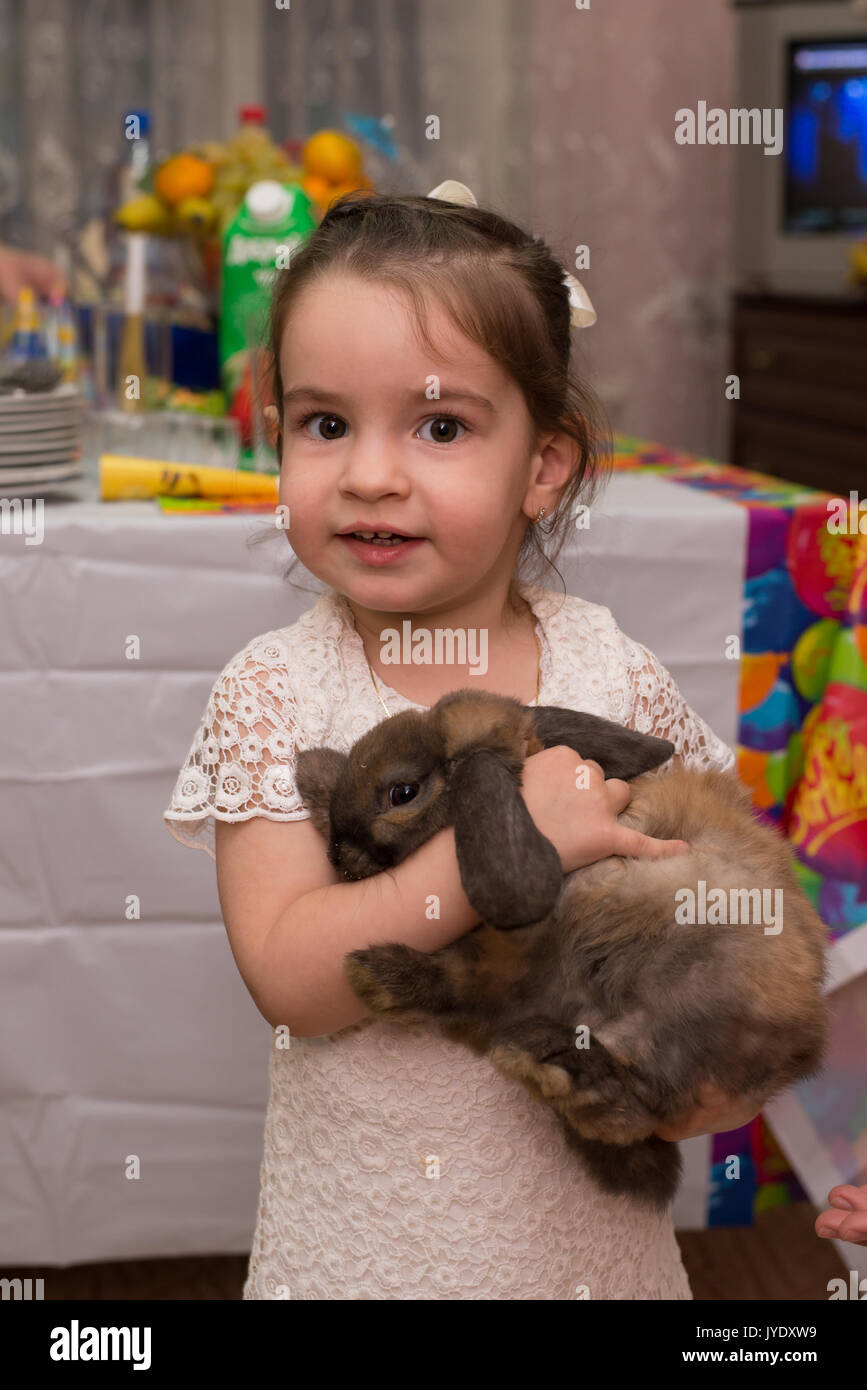 portrait of the lovely little girl Stock Photo - Alamy