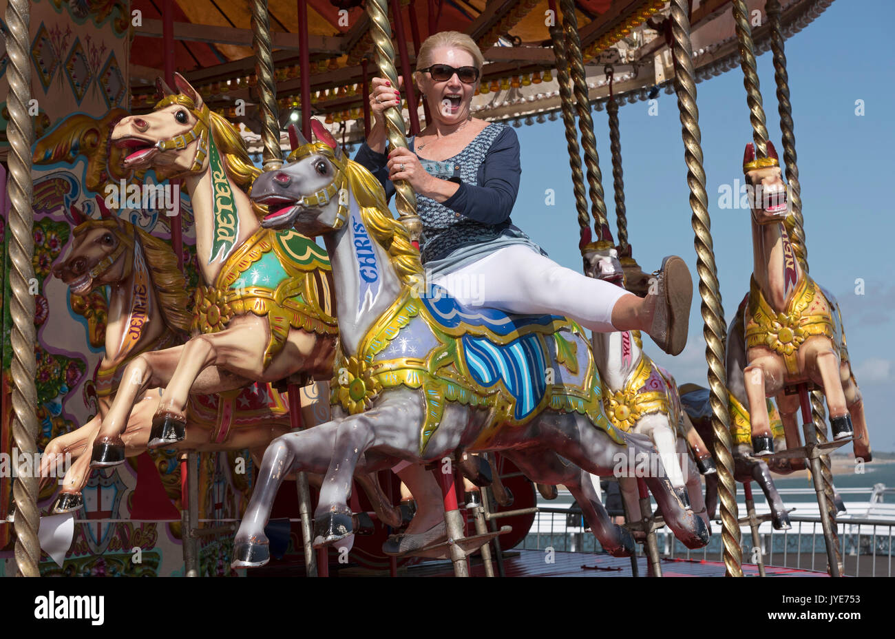 On A Carousel