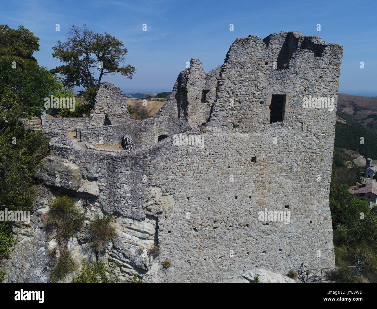 The Castle of Canossa, province of Reggio Emilia, northern Italy Stock Photo Alamy