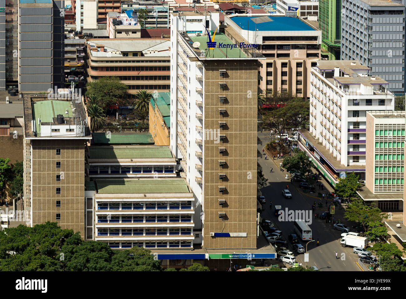 Kenya Power building, Nairobi, Kenya Stock Photo Alamy