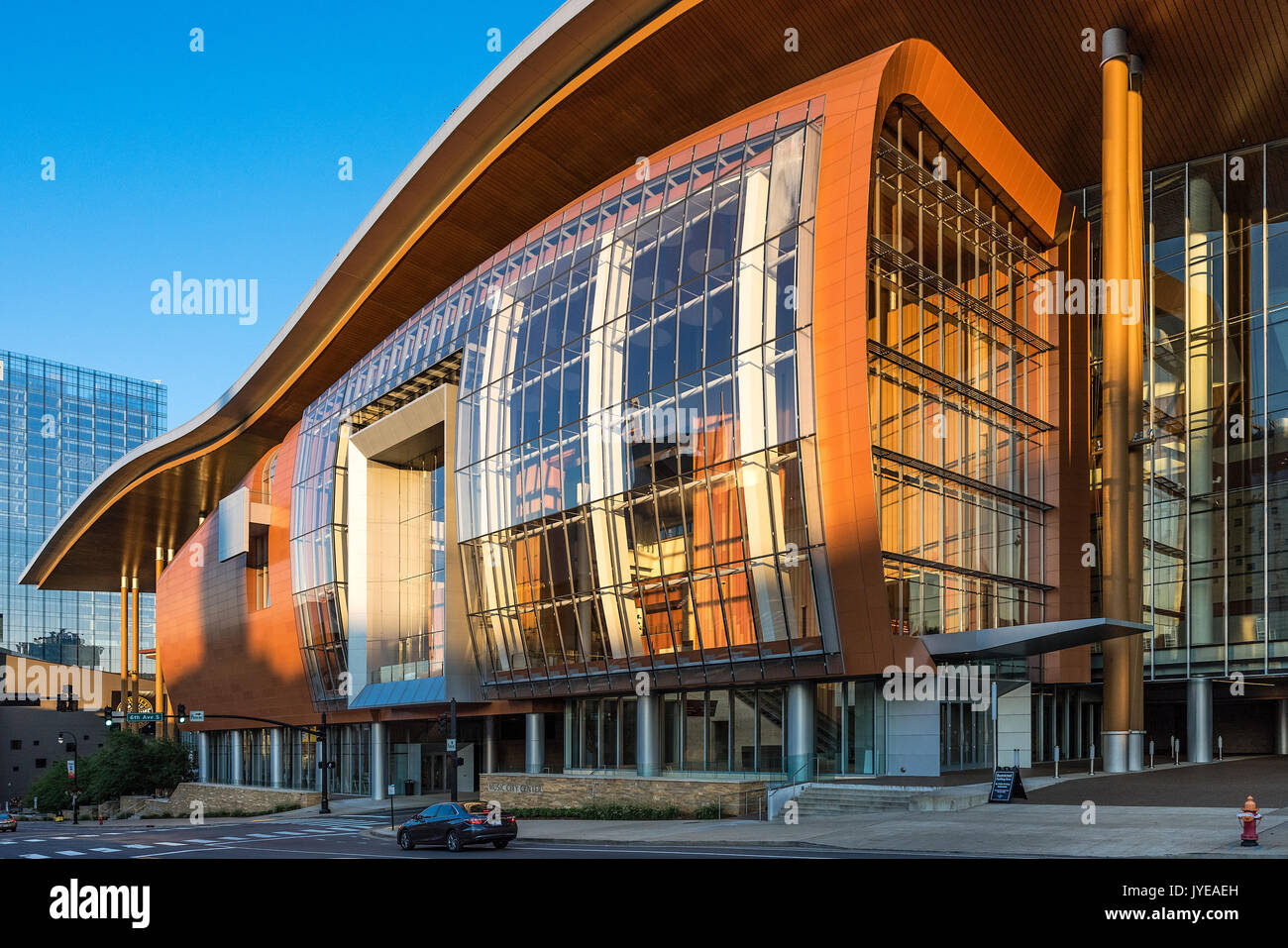 Music City Center, Nashville, Tennessee, USA. Stock Photo