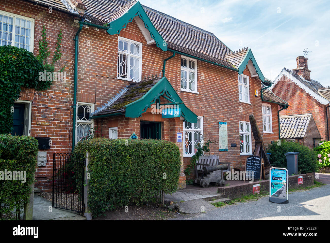 Dunwich museum , Suffolk, England Stock Photo Alamy