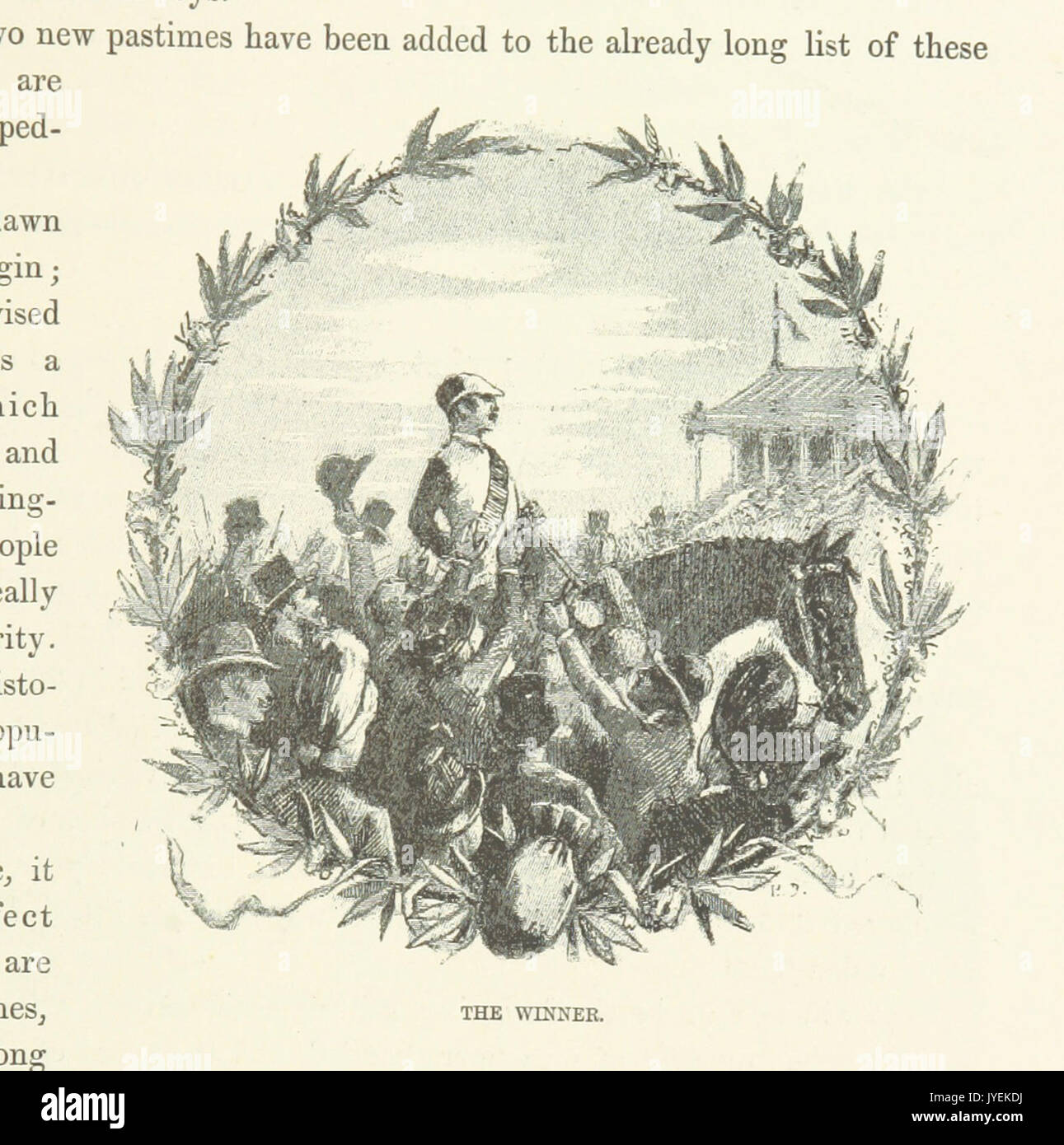 This illustration from *London and its Environs* offers a picturesque view of London and its surrounding suburbs, providing insight into the city’s 19th-century landscape and architecture. Stock Photo
