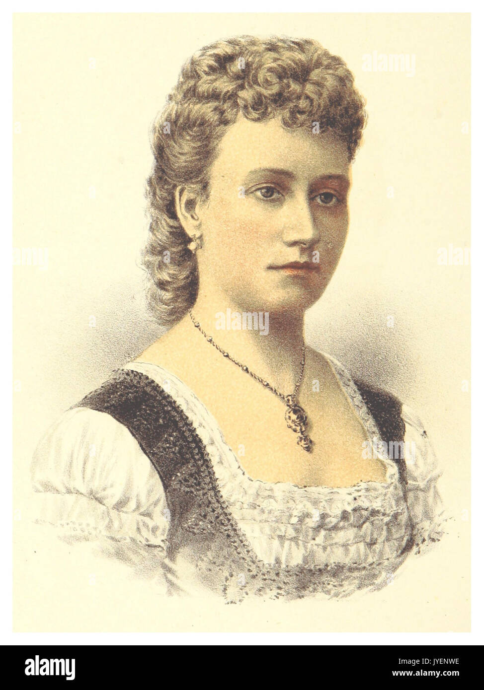 DENT(1881) 1.010 HRH Louise, Duchess of Argyll Stock Photo