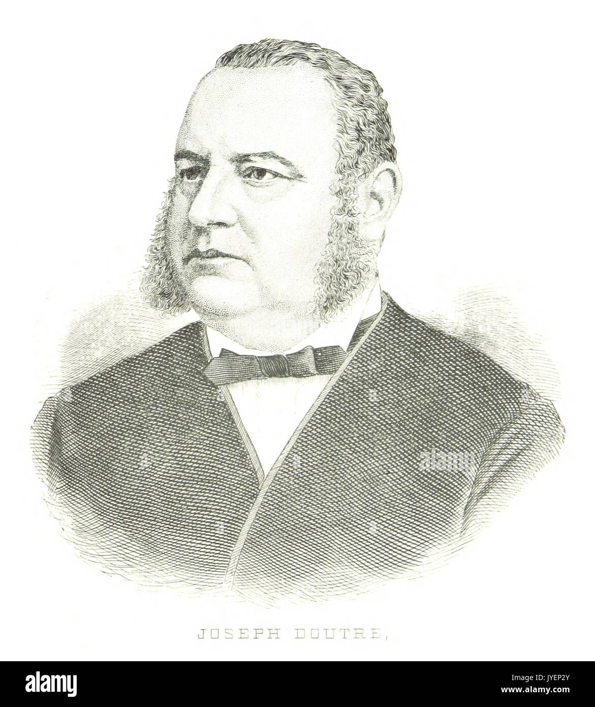 SULTE(1882) 6.235 JOSEPH DOUTRE (Advokat) Stock Photo