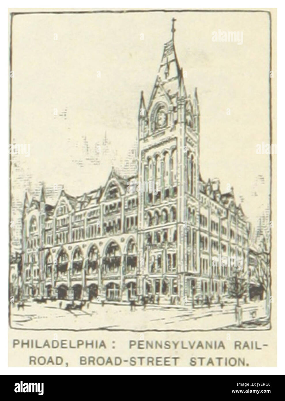 US PA(1891) p740 PHILADELPHIA, PENNSYLVANIA RAILROAD; BROAD STREET