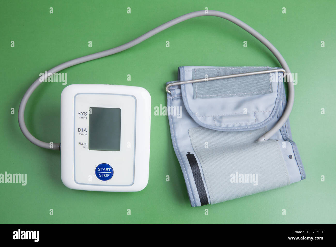 blood pressure gauge with digital monitor Stock Photo Alamy