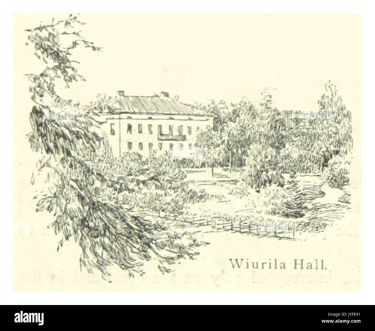 MECHELIN(1894) p042 Wiurila Hall Stock Photo